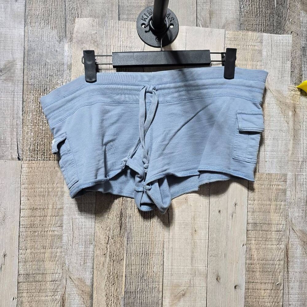 Tommy Hilfiger Vintage Y2K Blue Swim Team Hot Pants Booty Short Shorts Medium